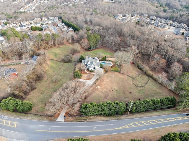 drone / aerial view