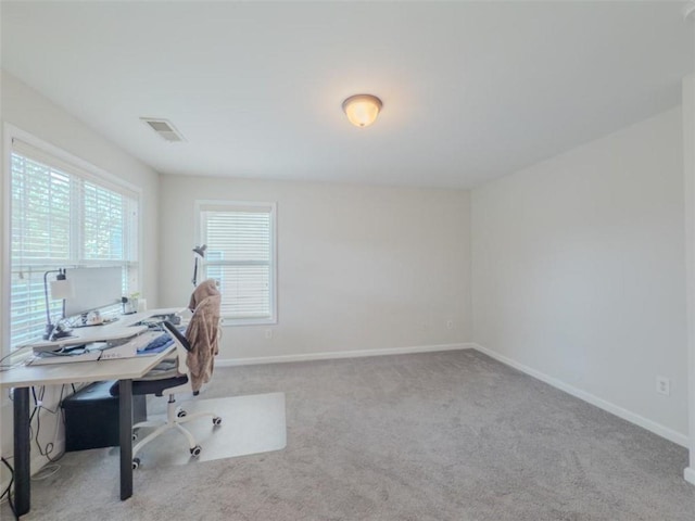 750 Summerstone Ln, Lawrenceville, GA 30044 - office area featuring carpet floors and baseboards