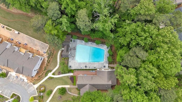 2066 Patterson Park Rd, Decatur, GA 30033 - aerial view of property's location with a pool