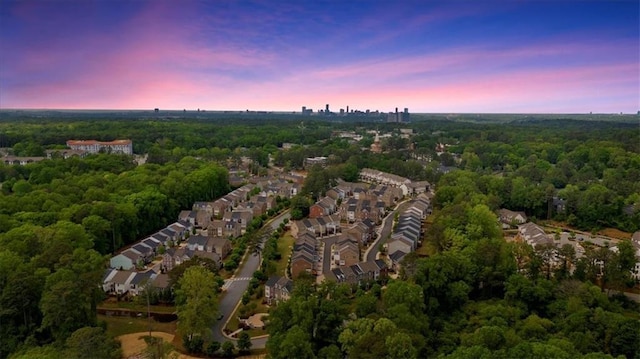 2066 Patterson Park Rd, Decatur, GA 30033 - aerial view at dusk of a forest view