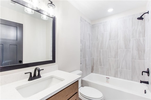 102 Red Oak Ln, Carrollton, GA 30116 - bathroom featuring vanity and shower / bath combination
