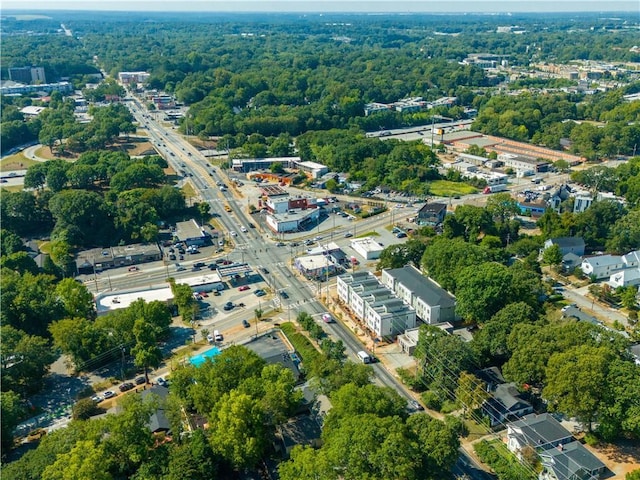 drone / aerial view