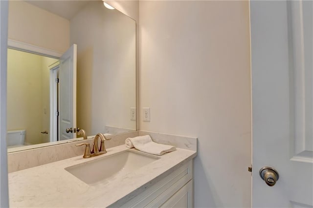 3910 Cameron Ct, Cumming, GA 30040 - bathroom featuring vanity and toilet