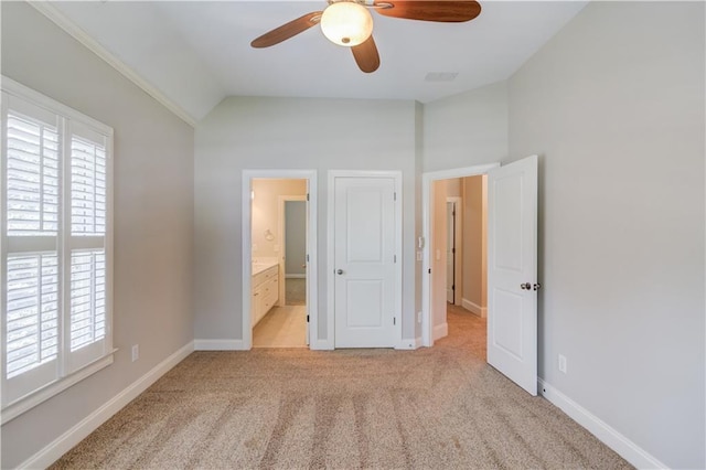 255 Beech Tree Holw, Sugar Hill, GA 30518 - unfurnished bedroom with multiple windows, lofted ceiling, light colored carpet, and baseboards