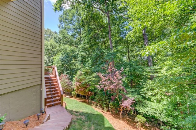 255 Beech Tree Holw, Sugar Hill, GA 30518 - view of yard featuring stairs