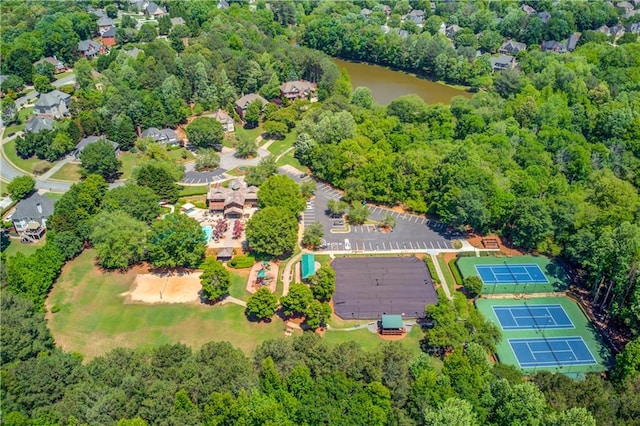 255 Beech Tree Holw, Sugar Hill, GA 30518 - bird's eye view of a large body of water