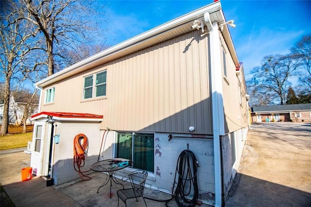 view of rear view of property