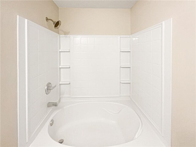 full bathroom featuring shower / bath combination