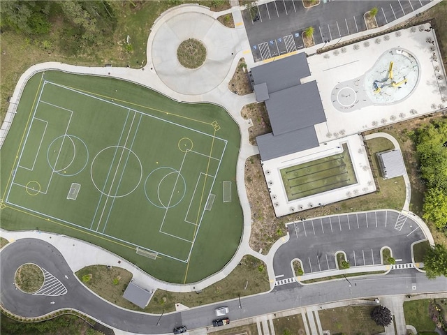 aerial view