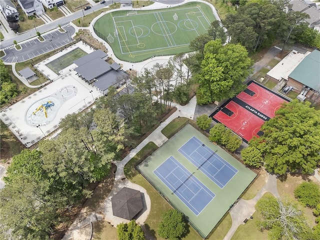 aerial view