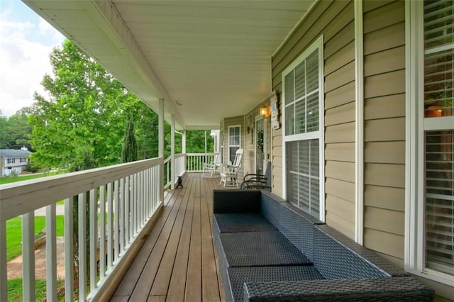 1137 Eagles Nest Cir, Carrollton, GA 30116 - view of wooden porch