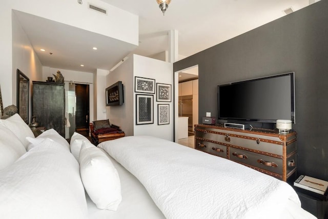 285 Centennial Olympic Park Dr NW Unit Ph2-7, Atlanta, GA 30313 - bedroom with recessed lighting