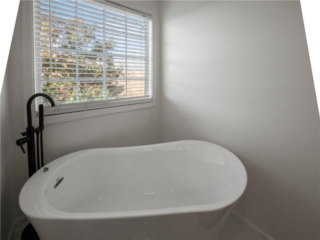 6333 Horizon Dr, Flowery Branch, GA 30542 - bathroom with a freestanding bath