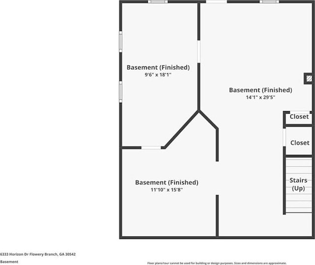 6333 Horizon Dr, Flowery Branch, GA 30542 - room layout