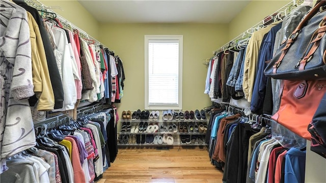 9742 Fallview Ct, Villa Rica, GA 30180 - spacious closet with wood finished floors
