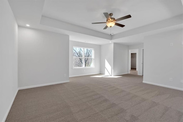14 Grove Pointe Way SE, Cartersville, GA 30120 - empty room featuring carpet floors, baseboards, and a tray ceiling