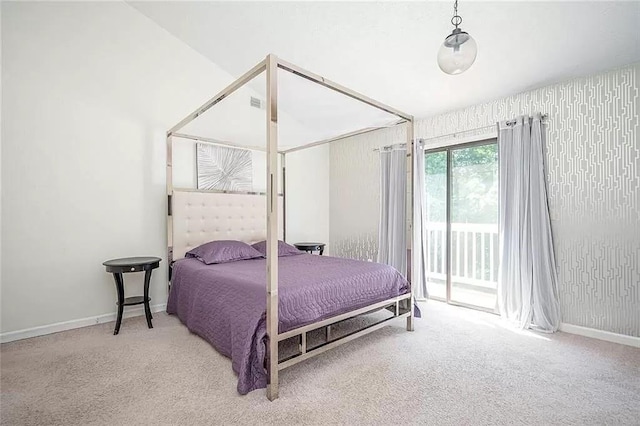 1202 Laurel Cliff Dr SE, Smyrna, GA 30082 - bedroom with access to exterior, carpet, and baseboards