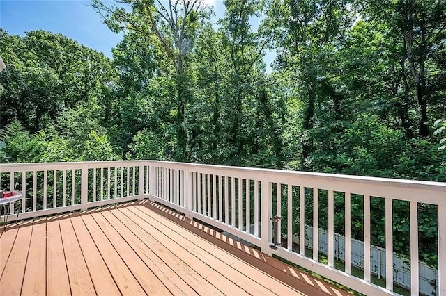 1202 Laurel Cliff Dr SE, Smyrna, GA 30082 - view of wooden terrace
