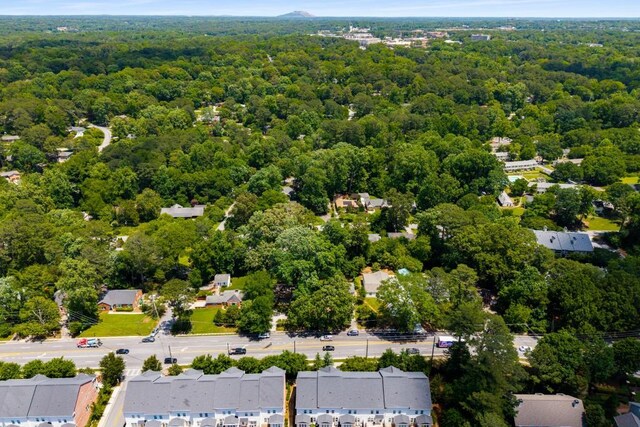623 Brennan Dr, Decatur, GA 30033 - aerial view of a heavily wooded area