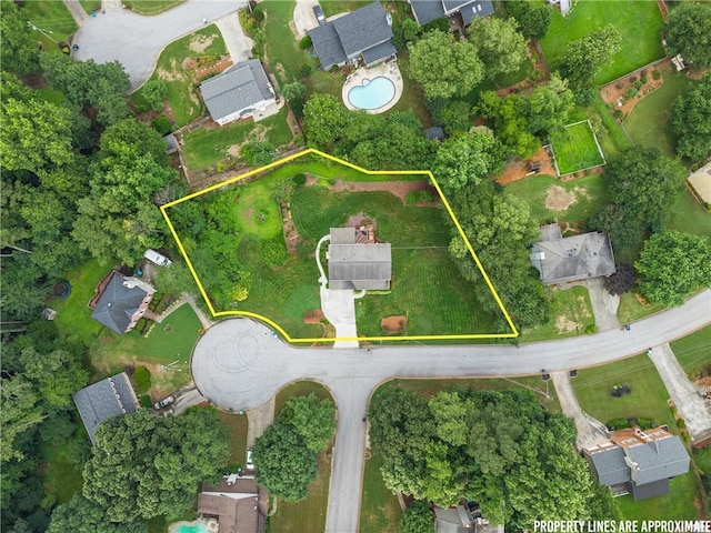 1083 Wash Lee Dr SW, Lilburn, GA 30047 - view of property location with property boundaries highlighted