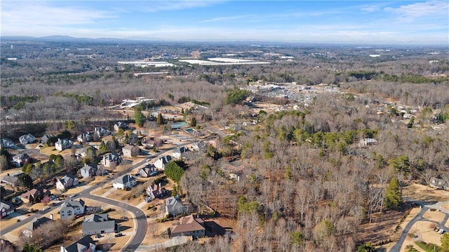 birds eye view of property featuring a residential view