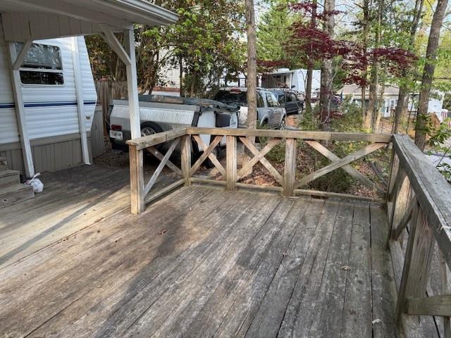 view of deck