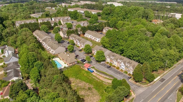 drone / aerial view