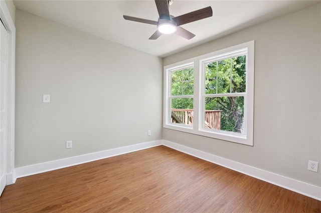 2081 Verbena St NW, Atlanta, GA 30314 - unfurnished room featuring wood finished floors and ceiling fan