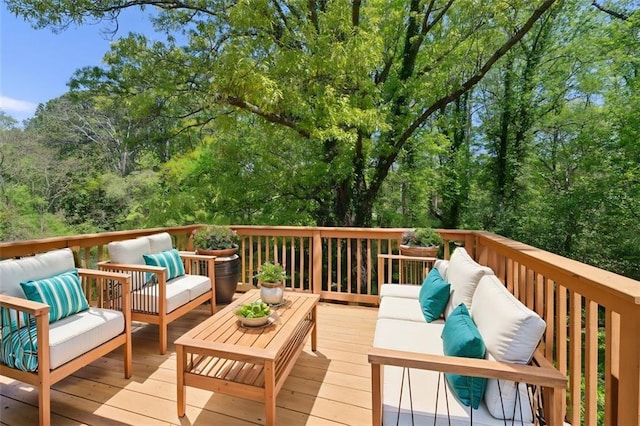 2081 Verbena St NW, Atlanta, GA 30314 - wooden terrace with an outdoor hangout area