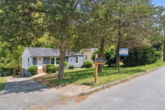 2081 Verbena St NW, Atlanta, GA 30314 - view of front of home featuring asphalt driveway and a front yard