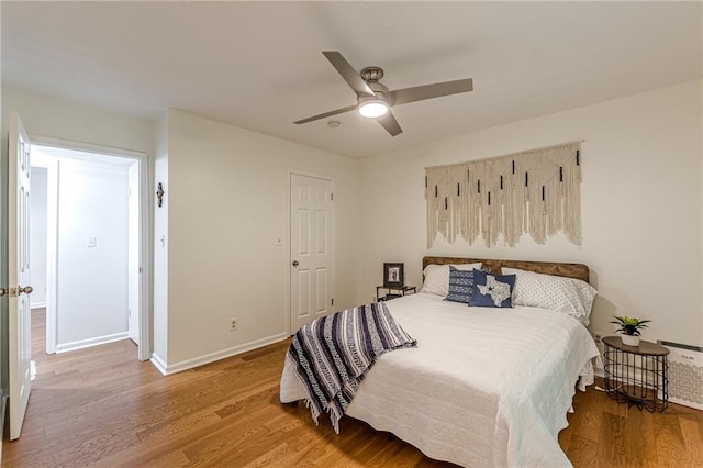3135 Seven Pines Ct Unit 201, Atlanta, GA 30339 - bedroom with wood finished floors and ceiling fan