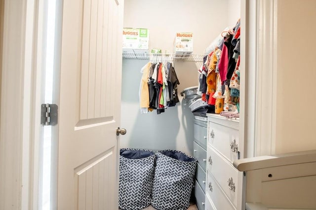 view of spacious closet