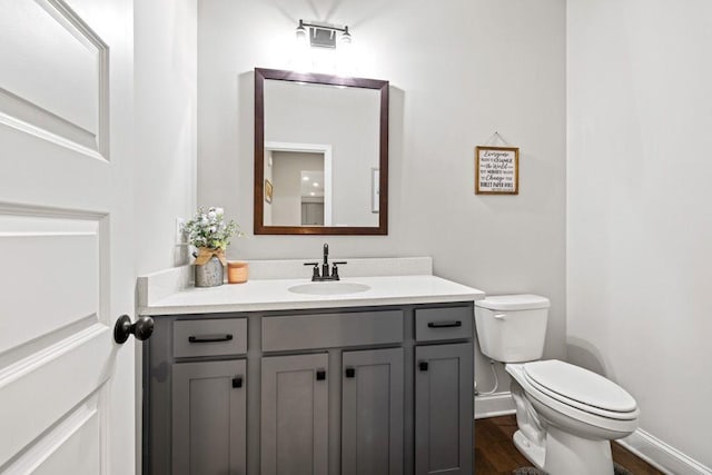69 Saint Ives Cir, Winder, GA 30680 - bathroom with vanity and wood finished floors