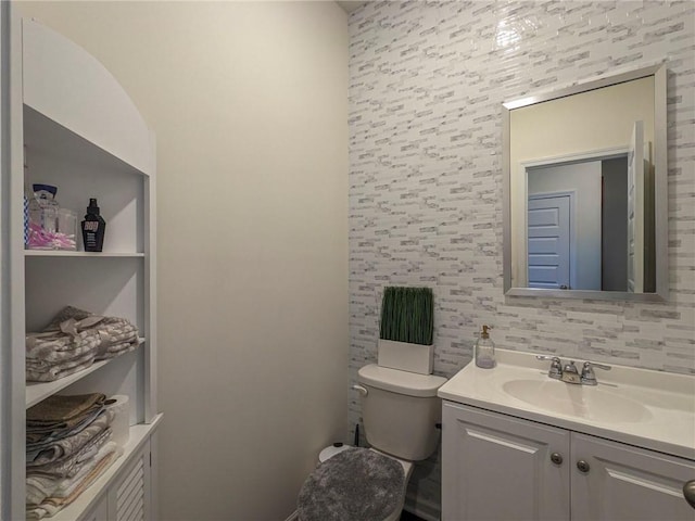 3469 English Elm Way, Loganville, GA 30052 - half bathroom with toilet and vanity