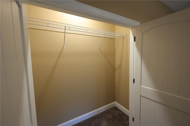 view of closet