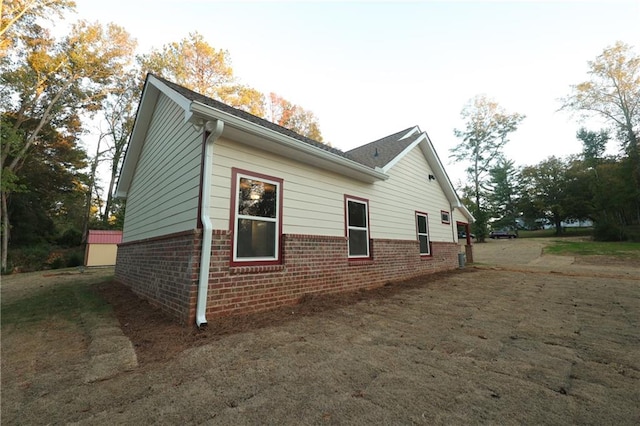 view of home's exterior