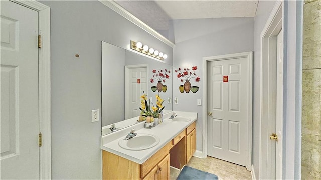 2233 Hansford Pass, Buford, GA 30519 - full bath featuring double vanity and tile patterned flooring