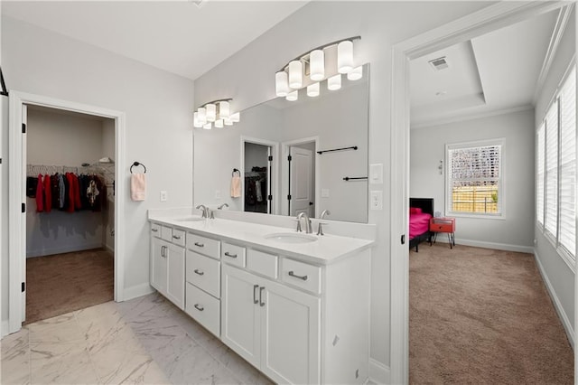 6240 Merrill View Ln, Alpharetta, GA 30004 - bathroom featuring vanity