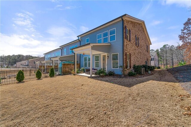6240 Merrill View Ln, Alpharetta, GA 30004 - view of rear view of house