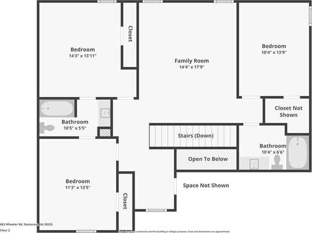 663 Wheeler Rd, Demorest, GA 30535 - plan