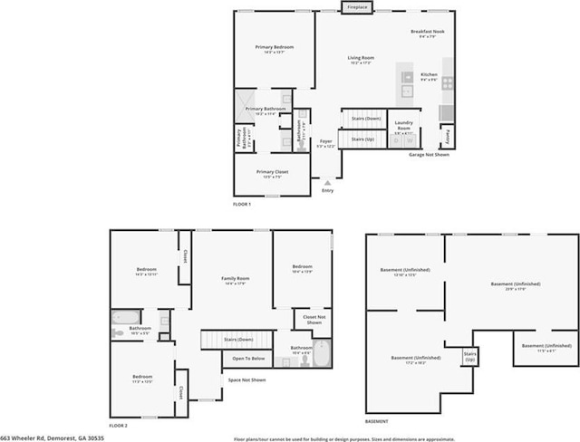 663 Wheeler Rd, Demorest, GA 30535 - floor plan