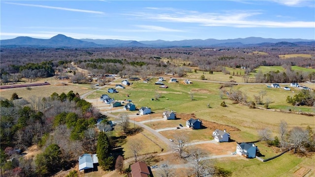 663 Wheeler Rd, Demorest, GA 30535 - bird's eye view featuring a mountain view
