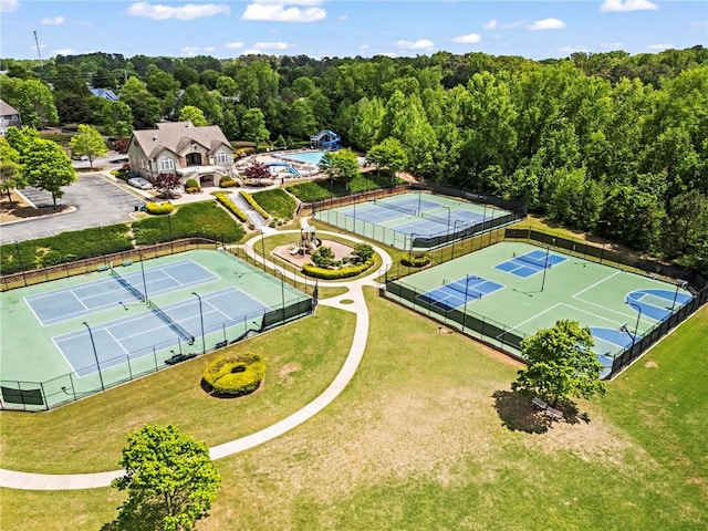 aerial view