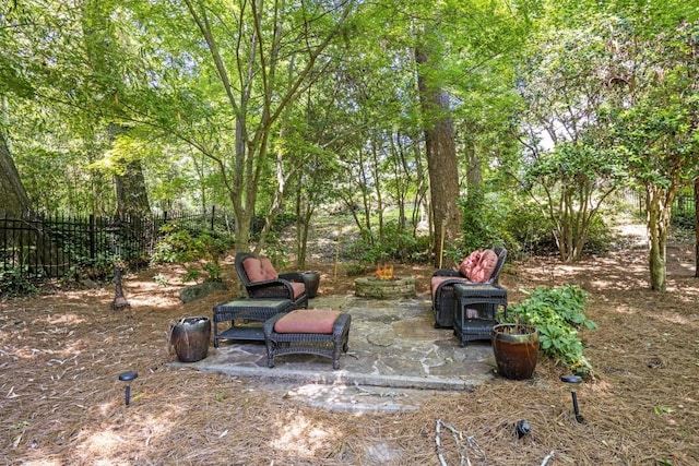 2190 Stephen Long Dr NE, Atlanta, GA 30305 - view of yard featuring a patio area