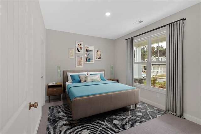 475 Azalea Xing, Dallas, GA 30132 - carpeted bedroom featuring baseboards, visible vents, and recessed lighting