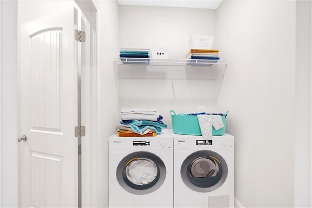 475 Azalea Xing, Dallas, GA 30132 - clothes washing area with laundry area and washer and clothes dryer