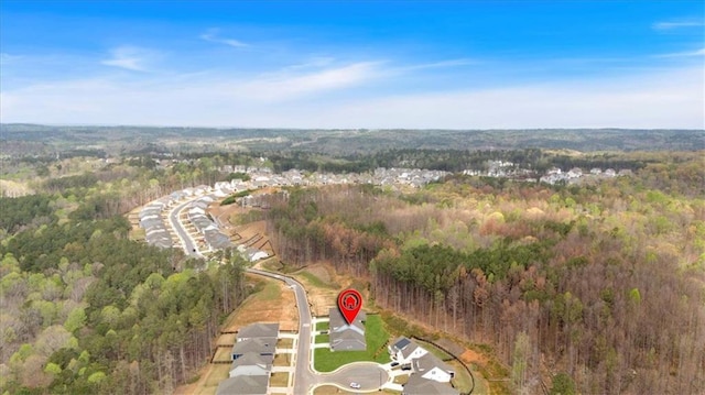 475 Azalea Xing, Dallas, GA 30132 - bird's eye view with a forest view
