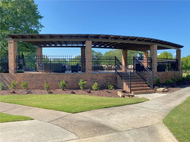 850 Cog Hl, Mcdonough, GA 30253 - view of community with a lawn and fence