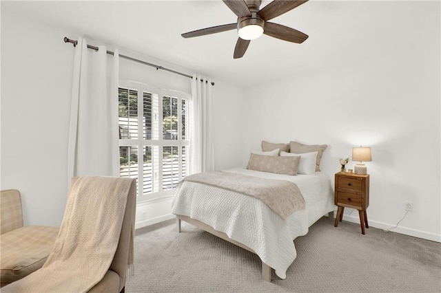 12 Ivy Rdg NE, Atlanta, GA 30342 - carpeted bedroom featuring baseboards and a ceiling fan