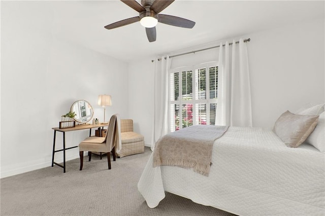 12 Ivy Rdg NE, Atlanta, GA 30342 - bedroom featuring carpet and ceiling fan